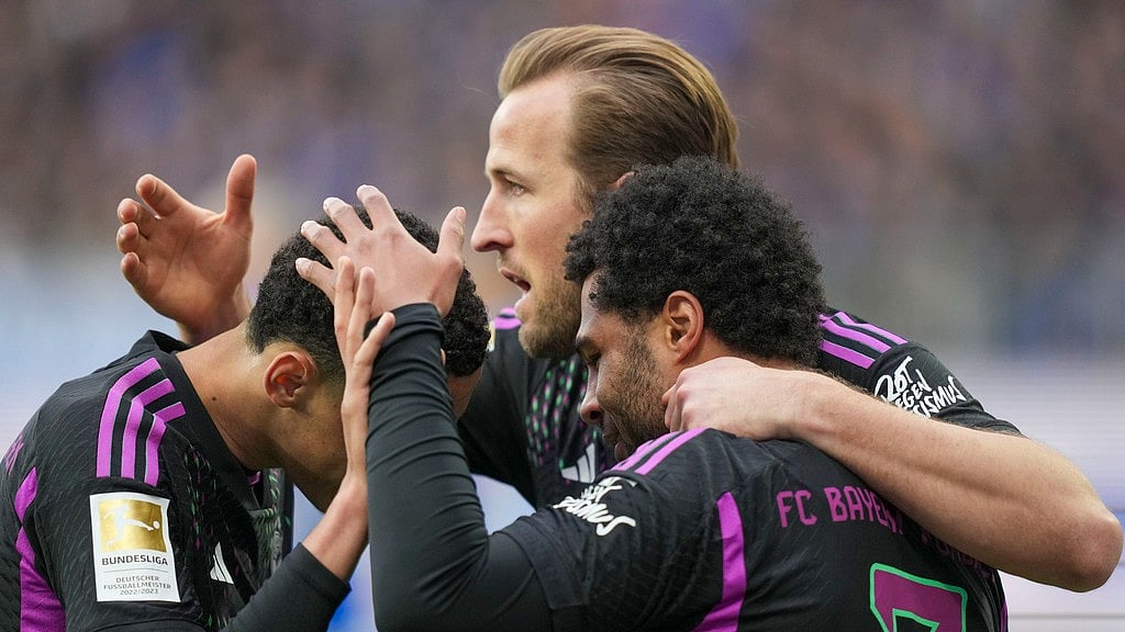 AP : Bayern Munich Vs Lyon Highlights, Club Friendlies 2025: File photo of Bayern Munich in action in Bundesliga.